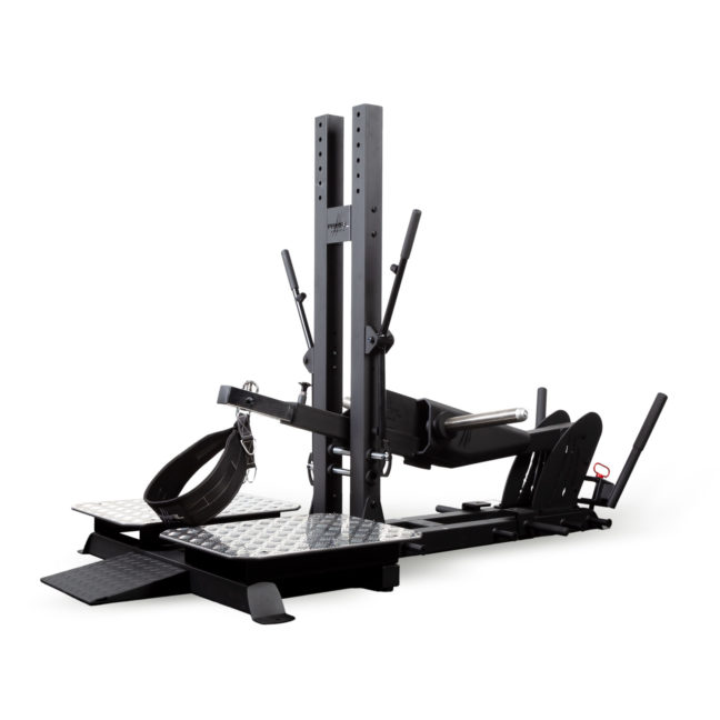 La machine de belt squat pour la musculation des cuisses 