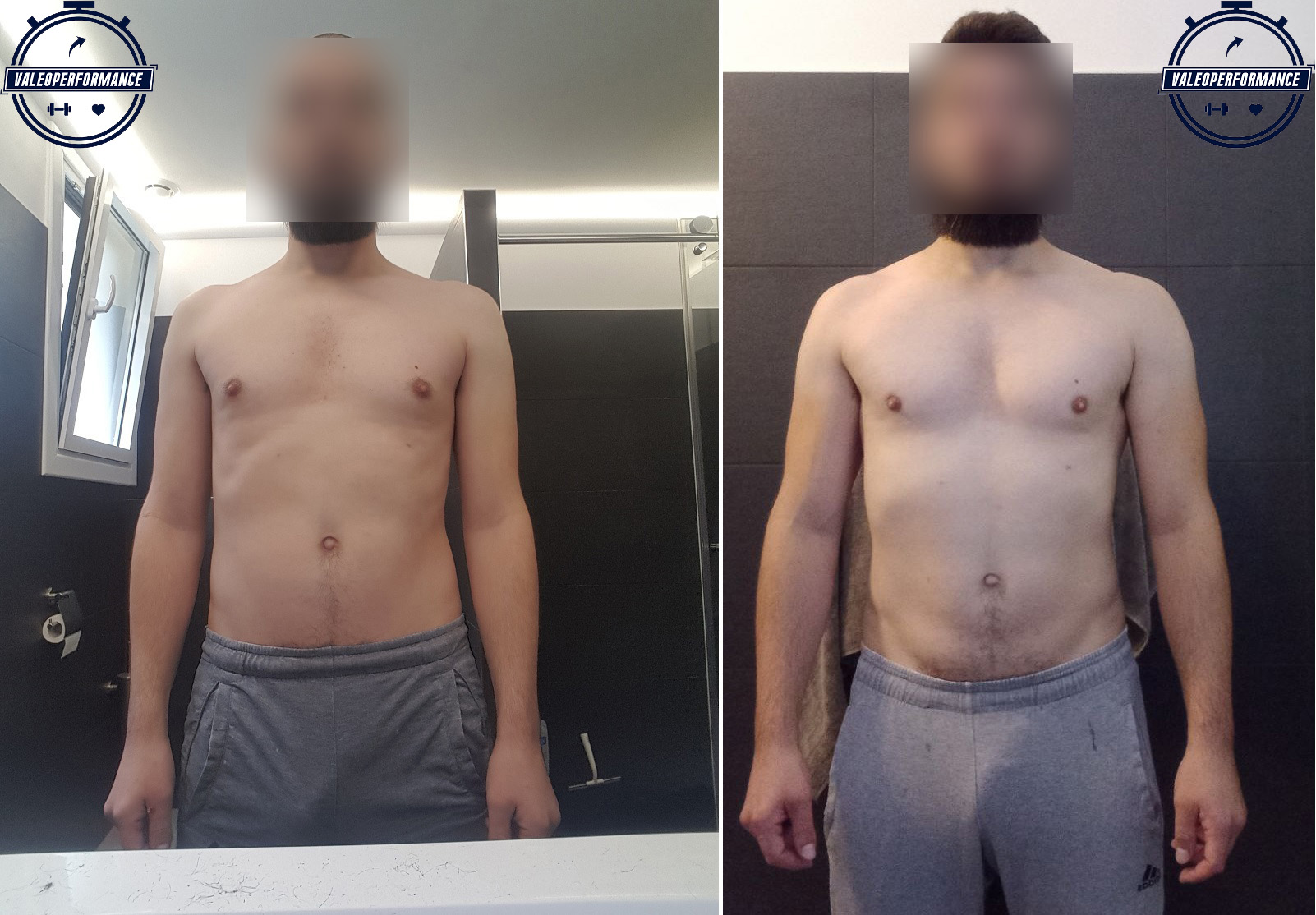 Transformation physique de Vivien grâce à Mathieu Coach sportif Toulouse et son suivi personnalisé