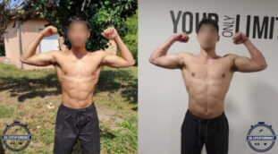 Transformation physique Quentin Transformation physique de Quentin grâce à Mathieu Coach sportif sur Toulouse et à son suivi personnalisé